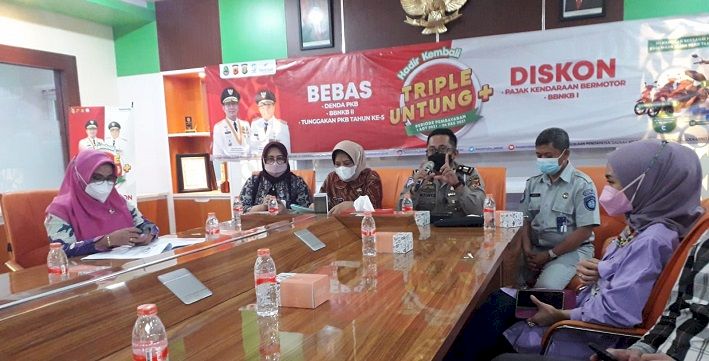 Tim Pembina Samsat Gulirkan Program Triple Untung Plus, Bebaskan Denda Pajak Kendaraan Bermotor